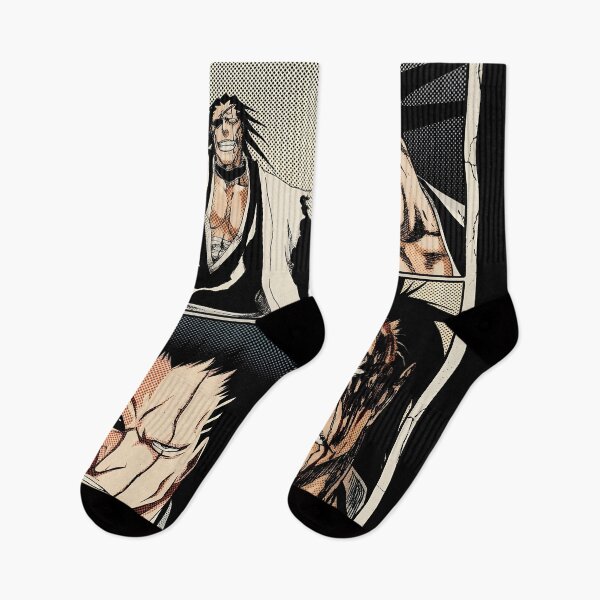 Item preview, Kenpachi Zaraki Bleach Anime Streetwear Graphic Tee designed and sold by Senpaiwaves.