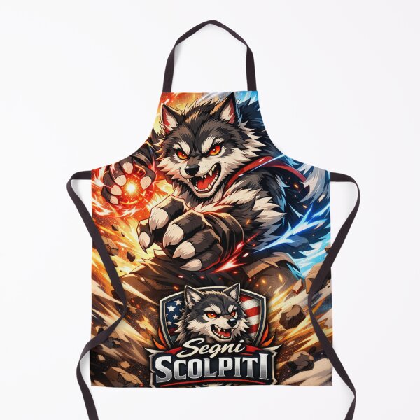 Item preview, segni scolpiti:wolf impact designed and sold by segni-scolpiti.