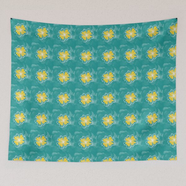 Item preview, Abstract yellow flower  designed and sold by Adriana Lopes.