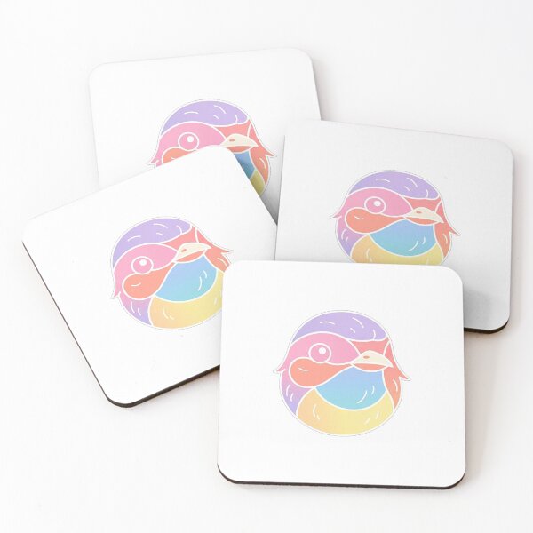 Item preview, Colorful Minimalist Mandarin Duck Illustration designed and sold by Owcomm.