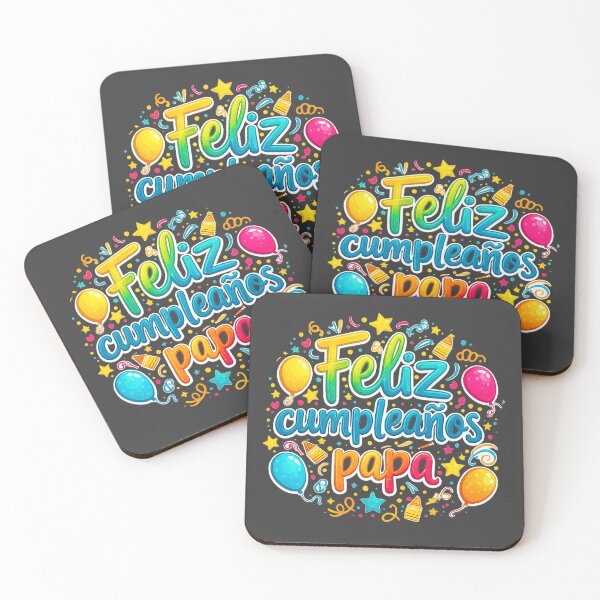 Item preview, Happy Birthday Dad – Colorful Birthday Design for Dad | Fiesta, Balloons & Celebration Gift designed and sold by Kittcatking.