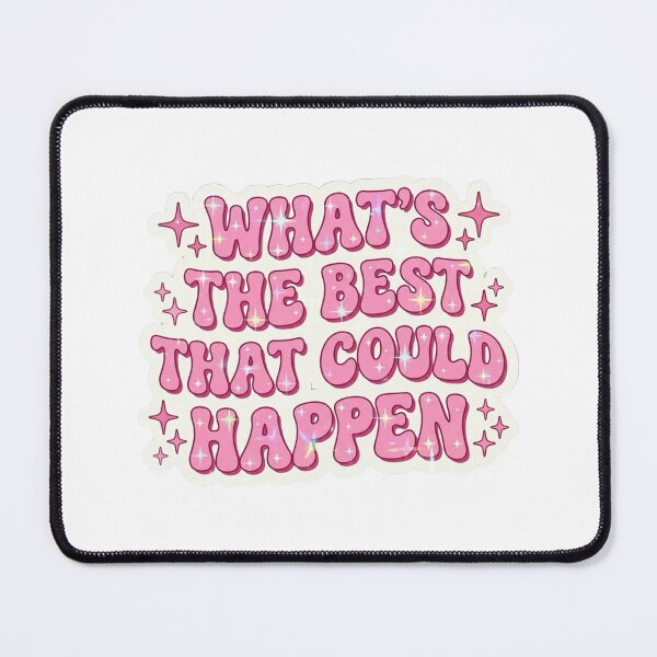 Item preview, What's The Best That Could Happen Retro Groovy designed and sold by raedattia.