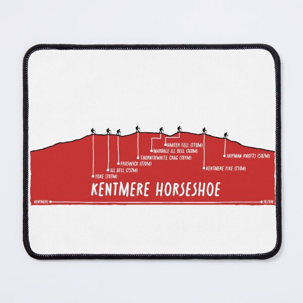 Item preview, Kentmere Horseshoe Lake District Walk Mug (v1) designed and sold by LazloWoodbine.