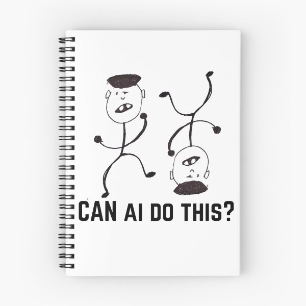 Item preview, Stick Man Against AI designed and sold by MayaCordalia.