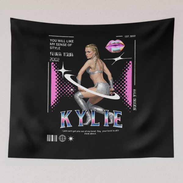 Item preview, Kylie Minogue Fever Tour 2002 Retro Design designed and sold by RahniNM.