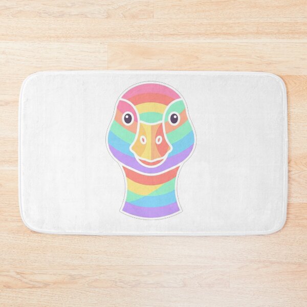 Item preview, Rainbow Pastel Goose Portrait designed and sold by Owcomm.