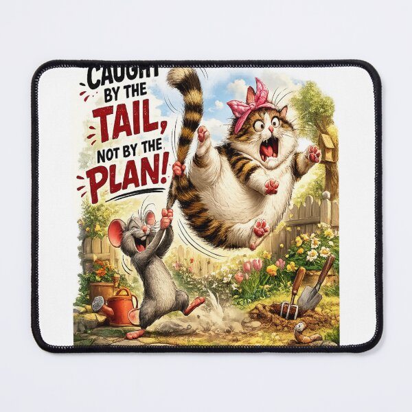 Item preview, Funny cat & mouse cartoon design  designed and sold by urbanshop7.