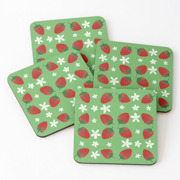 Item preview, Strawberry pattern designed and sold by DigiFloralArts.