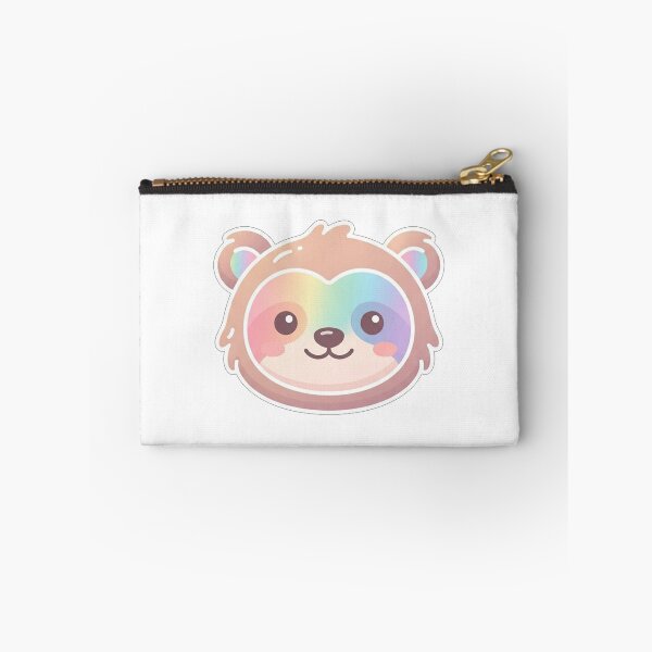 Item preview, Cute Rainbow Faced Bear Animal Portrait designed and sold by Owcomm.
