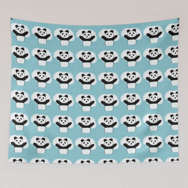 Item preview, Panda bear in the clouds designed and sold by Adriana Lopes.
