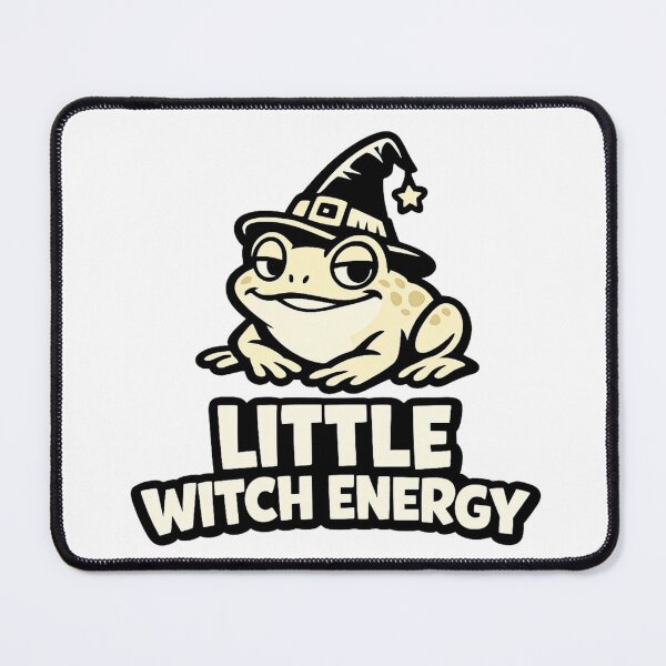 Item preview, Cute Little Witch Frog Sticker | Halloween Witchcore | Spooky Season Gift designed and sold by Moss & Mellow.
