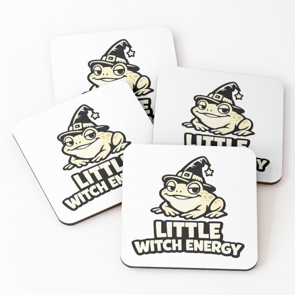 Item preview, Cute Little Witch Frog Sticker | Halloween Witchcore | Spooky Season Gift designed and sold by Moss & Mellow.