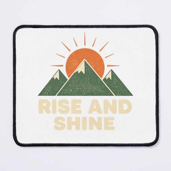 Item preview, Rise and Shine Mountain Sunrise Adventure Design designed and sold by PT PROJECT.