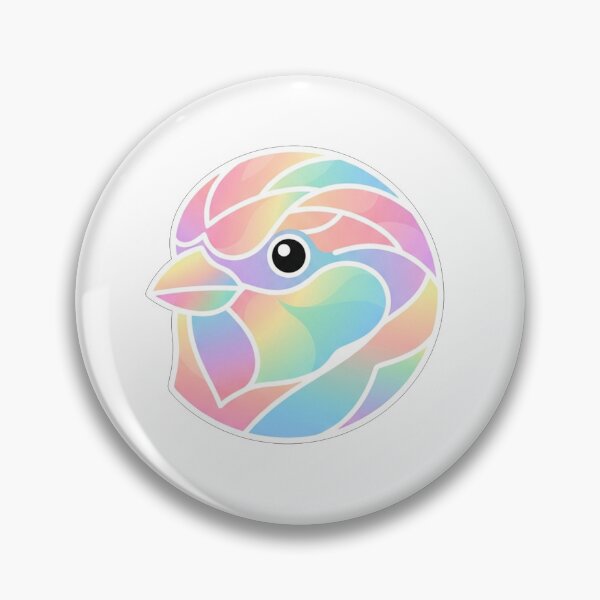 Item preview, Iridescent Pastel Bird Head Portrait designed and sold by Owcomm.