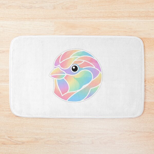 Item preview, Iridescent Pastel Bird Head Portrait designed and sold by Owcomm.