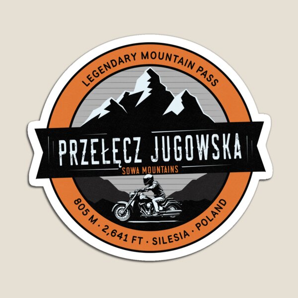 Item preview, Przełęcz Jugowska Motorcycle Badge | Sowa Mountains Ride designed and sold by Vale150.