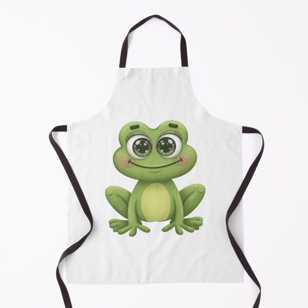 Item preview, Kawaii Cute Smiling Green Frog Character Vector Illustration designed and sold by Stickivo.