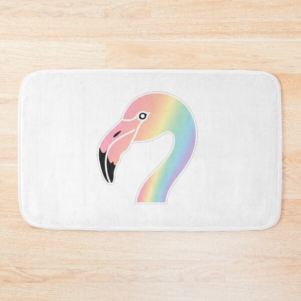 Item preview, Pastel Rainbow Flamingo Head Minimalist Graphic designed and sold by Owcomm.