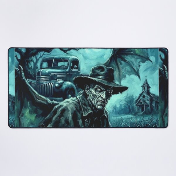 Item preview, Jeepers Creepers Retro Creature Feature Horror Tribute Art Poster designed and sold by Art's Diner.
