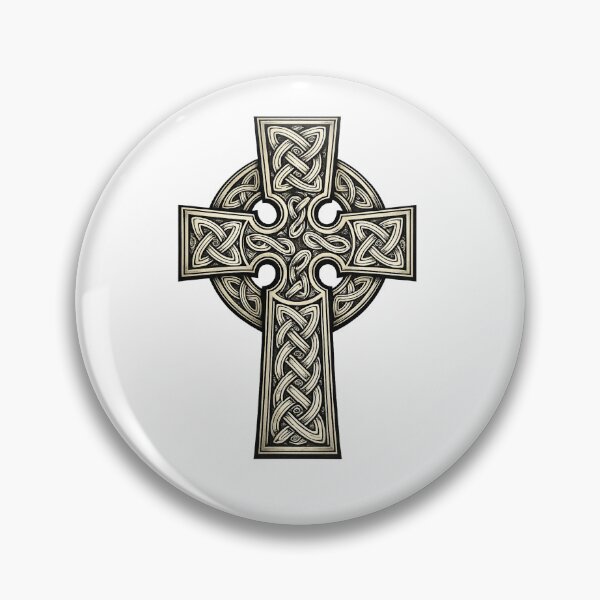 Item preview, Celtic Cross Knotwork Design – Sacred Heritage Symbol designed and sold by No Kings Bling.
