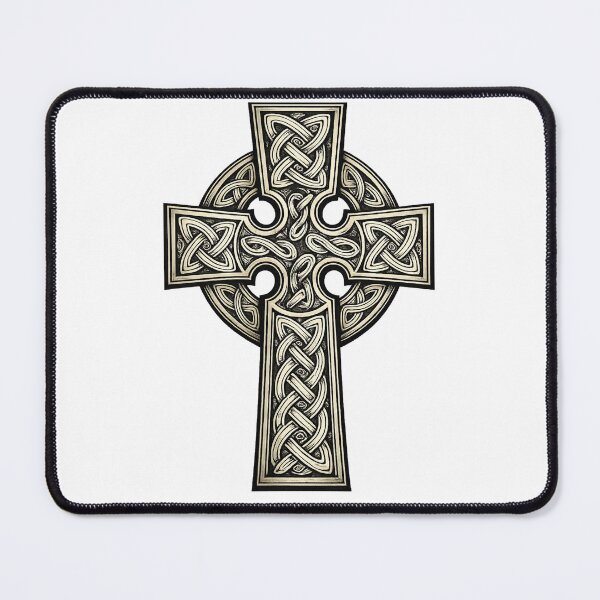Item preview, Celtic Cross Knotwork Design – Sacred Heritage Symbol designed and sold by No Kings Bling.