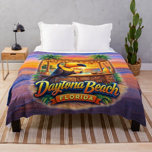 Item preview, Daytona Beach Toucan – Tropical Sunset Vibes designed and sold by MysticOzzy.