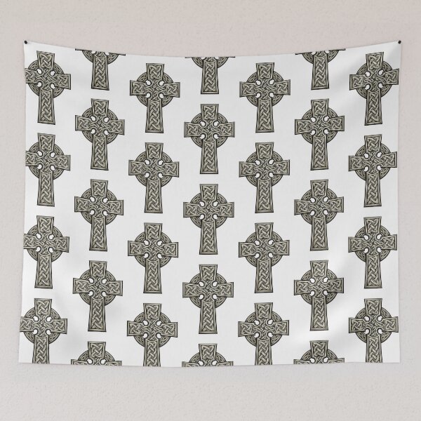 Item preview, Celtic Cross Knotwork Design – Sacred Heritage Symbol designed and sold by No Kings Bling.