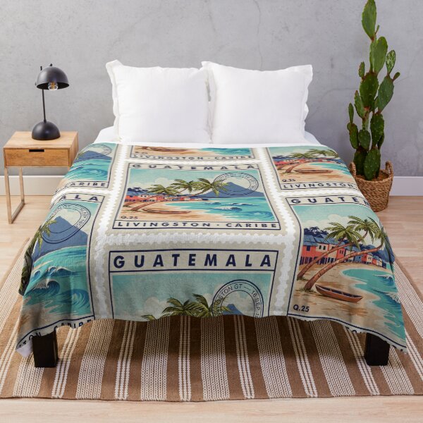 Item preview, Livingston Guatemala Caribbean Coast Postage Stamp Sticker designed and sold by stickercuffs.