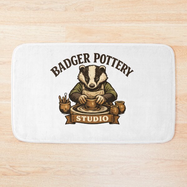 Item preview, Badger Pottery Studio Ceramic Artist designed and sold by TheRealTaria.