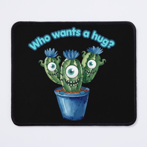 Item preview, Who Wants a Hug? Funny Cute Monster Cactus Shirt | Kawaii Plant Lover Gift designed and sold by emiliacreations.
