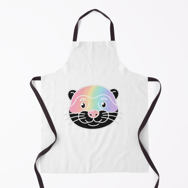 Item preview, Cute Rainbow Faced Otter Face Illustration designed and sold by Owcomm.
