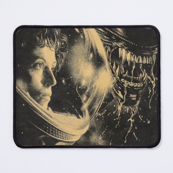 Item preview, Alien Vintage Sci-Fi Horror: Xenomorph, Ripley & Movie Quote Fan Art designed and sold by benja-08.