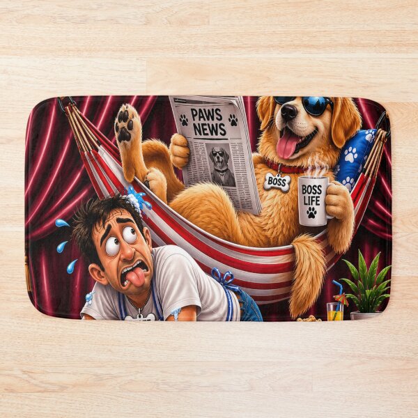 Item preview, Funny dog life cartoon design designed and sold by urbanshop7.