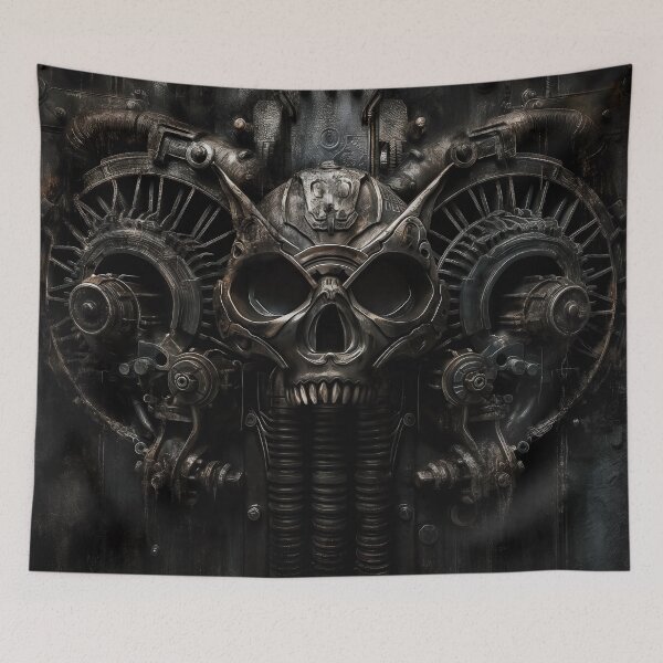 Item preview, Skull Metallic 2 designed and sold by CrumbBumStudio.