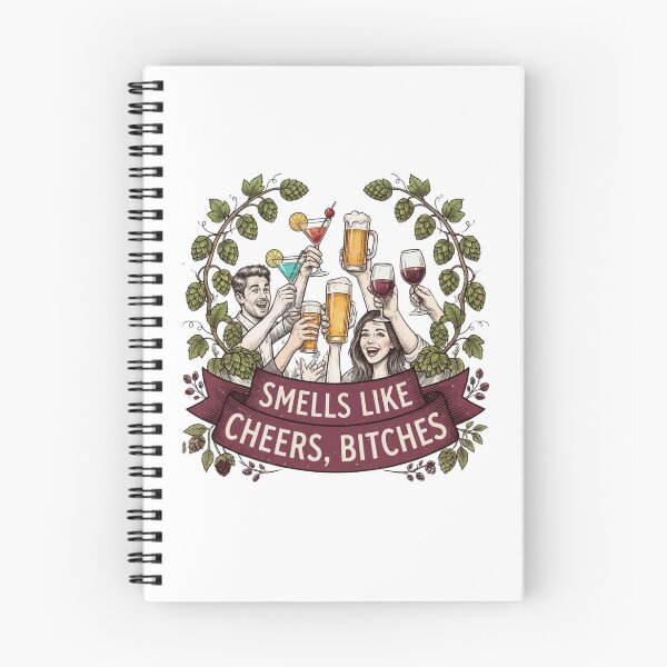 Item preview, Smells Like Cheers, Bitches | Funny Gift For Drink Lovers designed and sold by BrokenLabel.