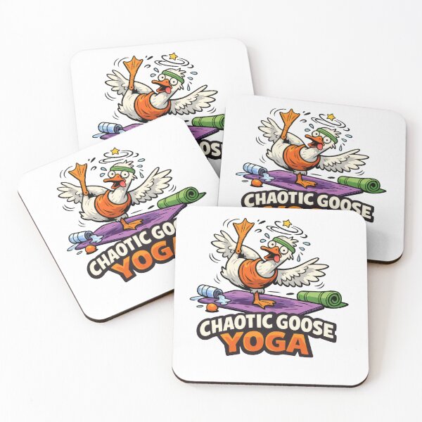 Item preview, Chaotic Goose Yoga Funny Animal designed and sold by TheRealTaria.