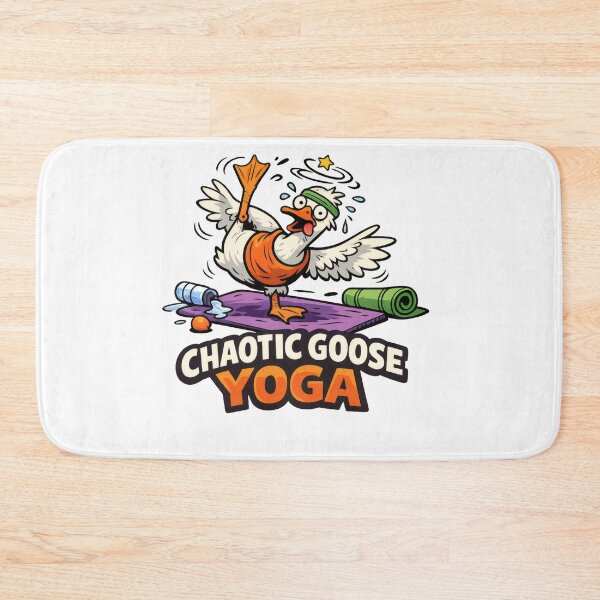 Item preview, Chaotic Goose Yoga Funny Animal designed and sold by TheRealTaria.