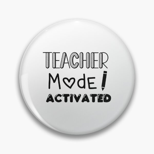 Item preview, Teacher Mode Activated Funny Teacher Back to School Appreciation Gift designed and sold by MAPDDesigns.
