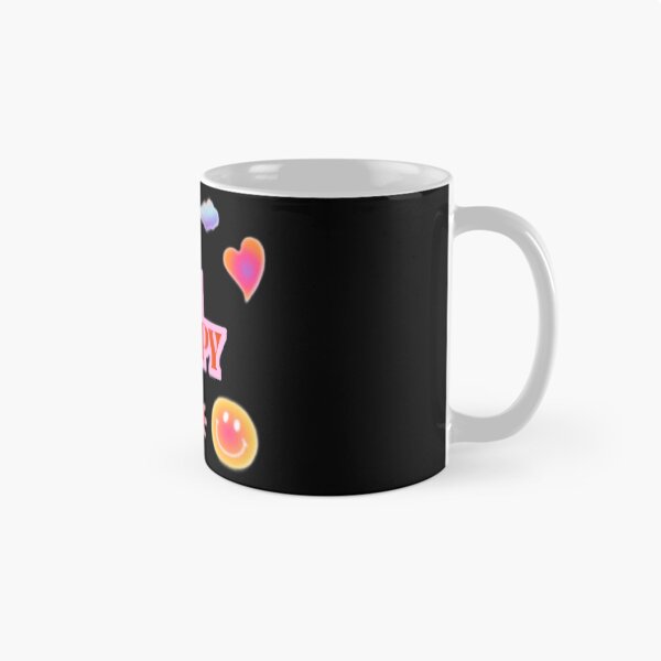 Item preview, Be Happy Mug designed and sold by GeoandHome.
