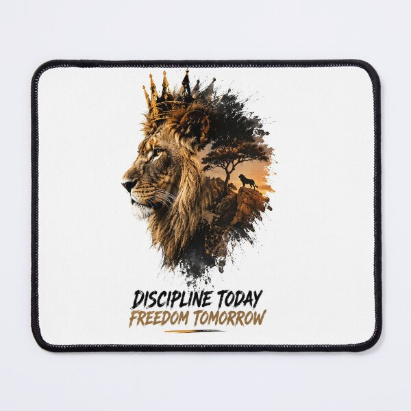 Item preview, Lion Motivation Wildlife Artwork designed and sold by Amr Siam.