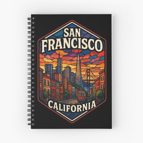 Item preview, San Francisco California USA Stained Glass  designed and sold by TomFrontierArt.