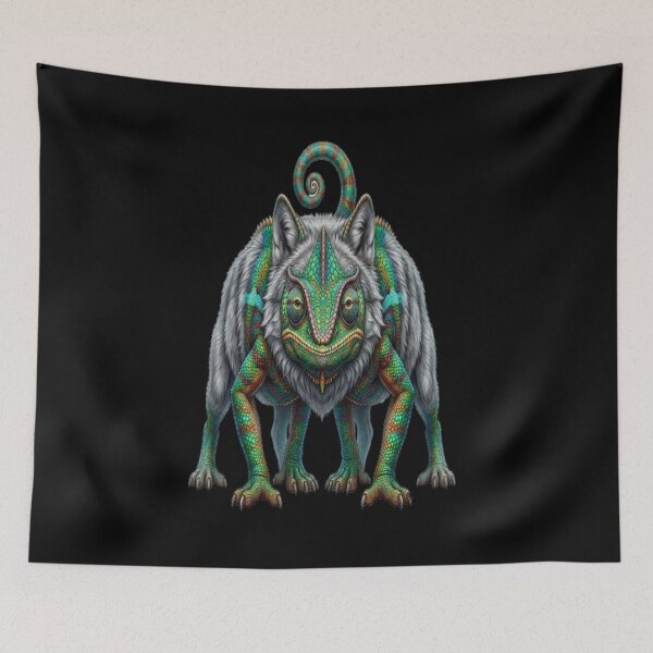 Item preview, Chamewolf Fusion – Fantasy Hybrid Animal Artwork designed and sold by GraffiCity.