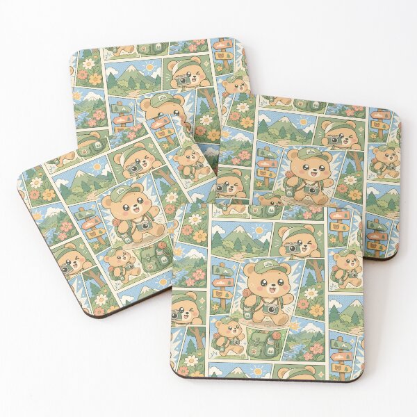 Item preview, Kawaii Bear National Park Adventure designed and sold by Magmashup.