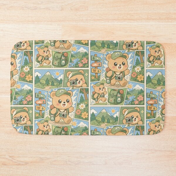 Item preview, Kawaii Bear National Park Adventure designed and sold by Magmashup.