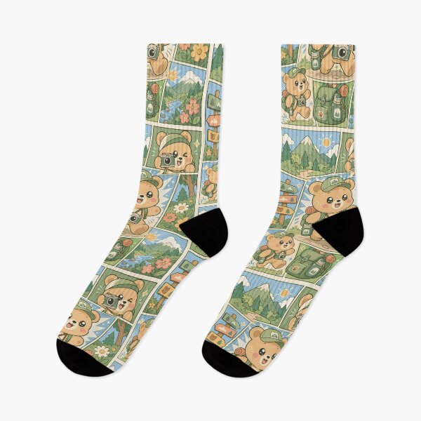 Item preview, Kawaii Bear National Park Adventure designed and sold by Gift Phrase Studio.