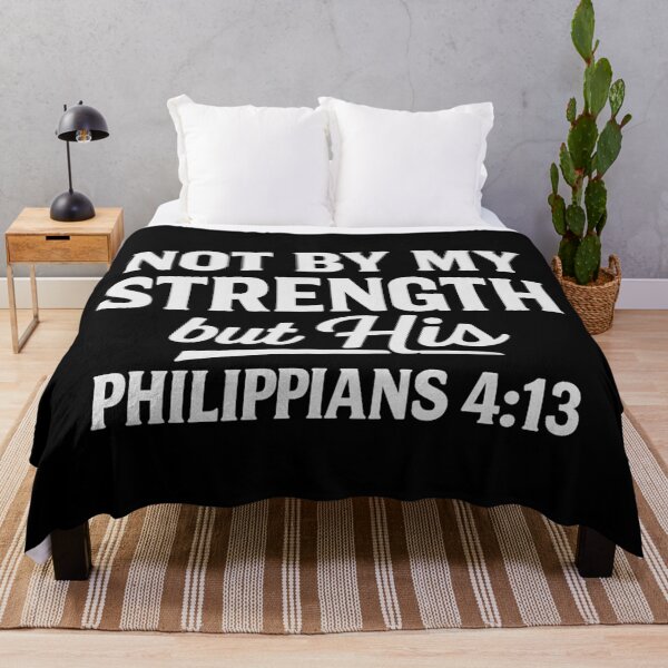 Item preview, not by my strength but his,Religious,Christianity designed and sold by CloudyPress.