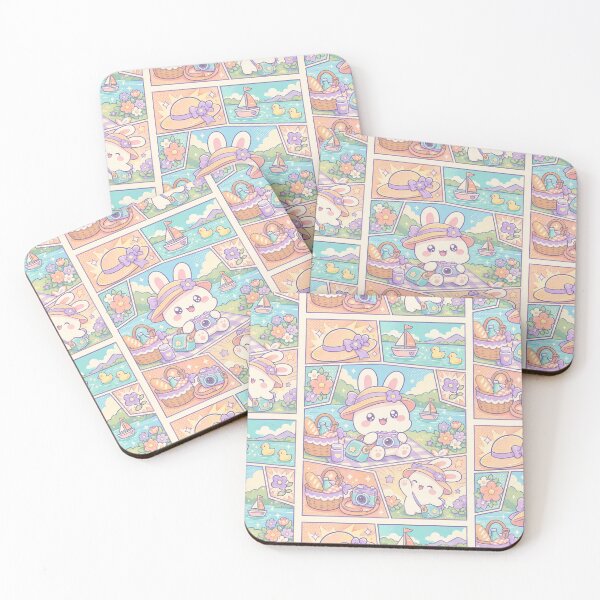 Item preview, Kawaii Bunny Lake Picnic Adventure designed and sold by Gift Phrase Studio.