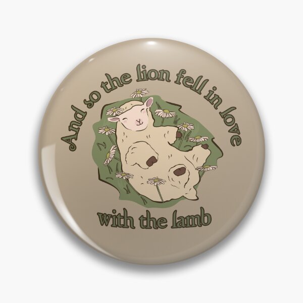 Item preview, And so the lion fell in love with the lamb designed and sold by Bruna Esmanhotto.