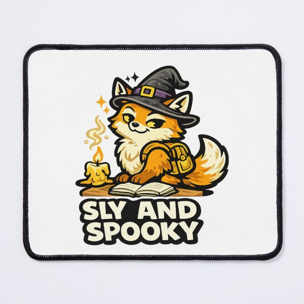 Item preview, Cute Halloween Fox Sticker | Sly and Spooky | Autumn Fox Gift designed and sold by Moonveil_Studio.