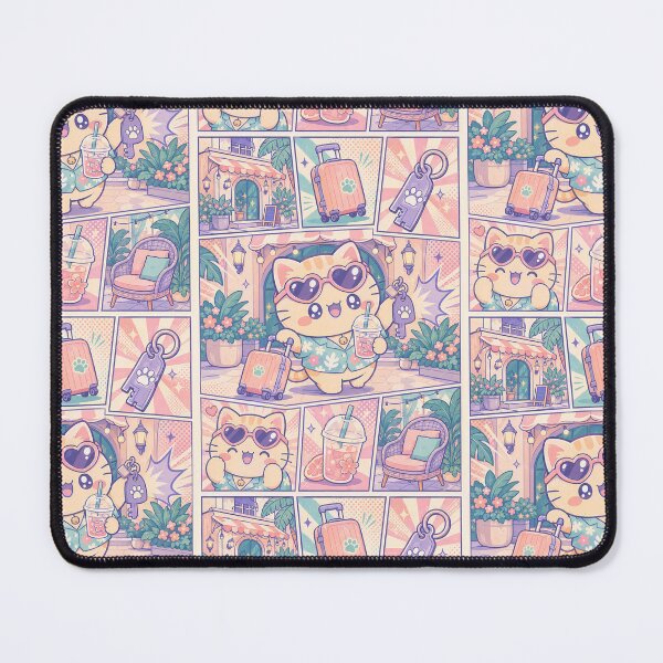 Item preview, Kawaii Cat Boutique Hotel Vacation designed and sold by Gift Phrase Studio.